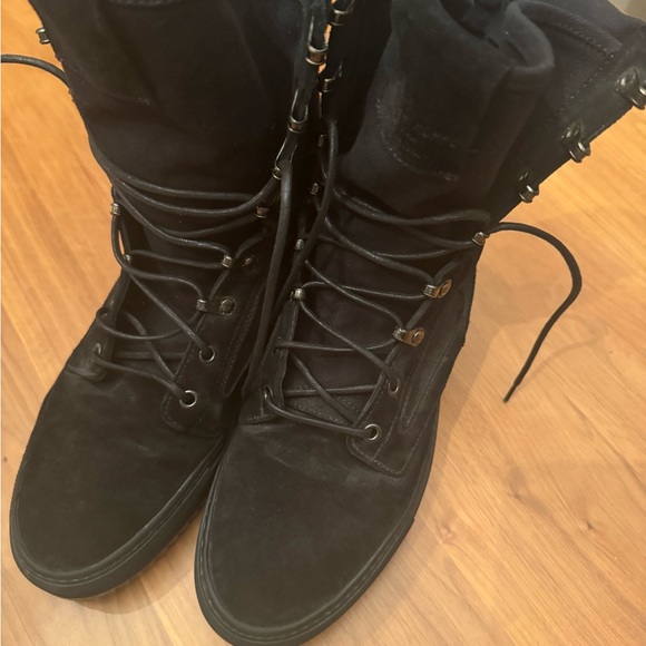 Android Homme Tactical hybrid Sneaker Combat Boots Mens 9 Leather Canvas Suede - Picture 9 of 11